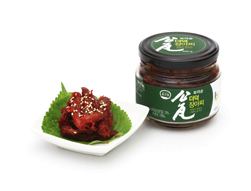 Pickled Barley Sprout and deodeok