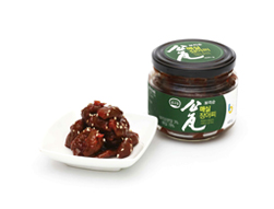 Pickled Barley Sprout and Plum